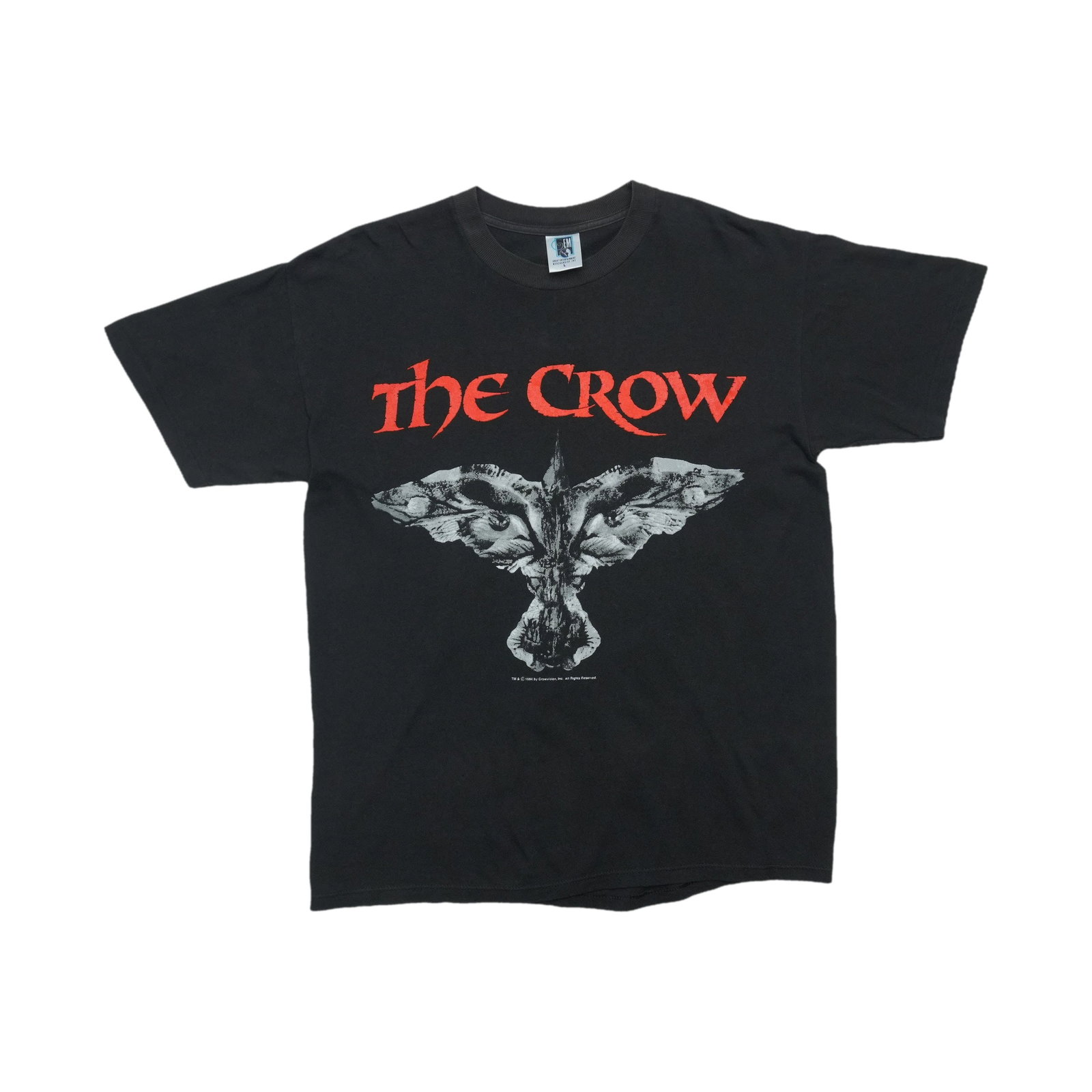 Vintage 1994 The Crow black cotton graphic shirt (1 of 6)
