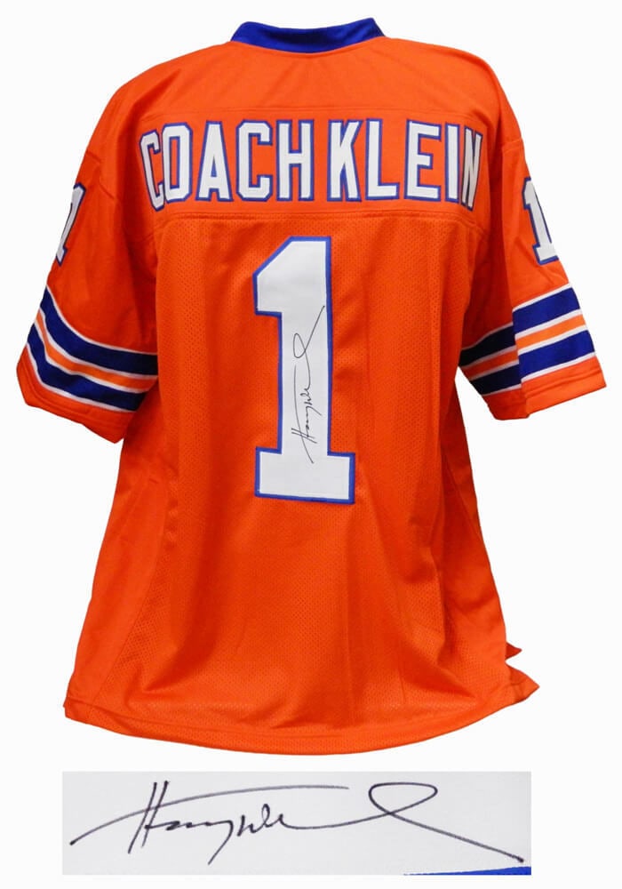Henry Winkler Signed Coach Klein Orange Football Jersey with COA (1 of 1)