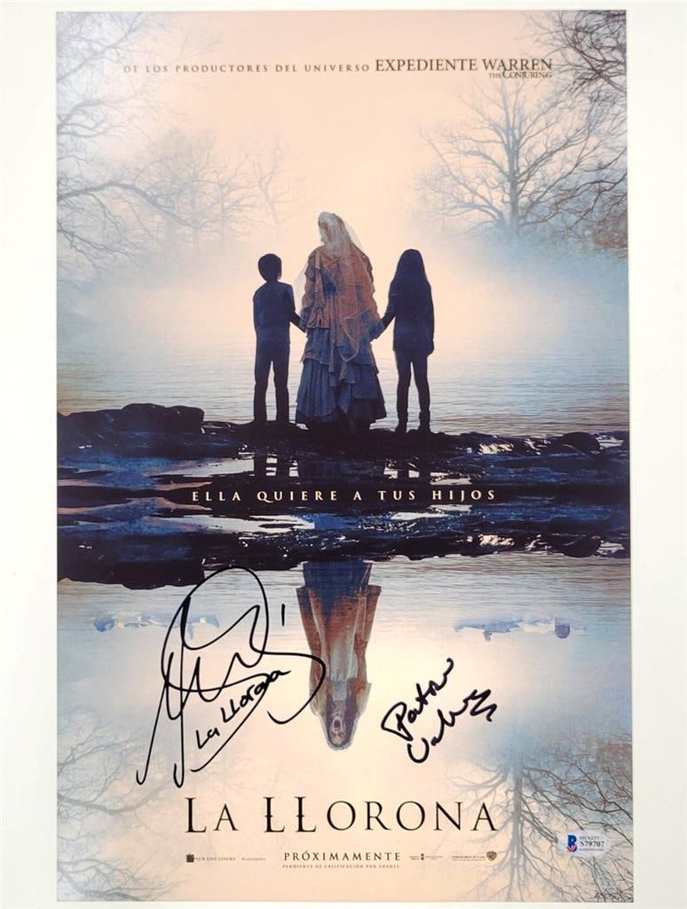 Marisol Ramirez Patricia Velasquez Signed La Llorona 11x17 Photo Beckett Authenticated (1 of 3)