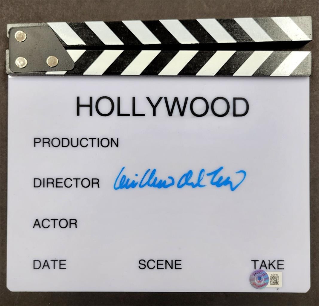 Director Clapboard Signed by Guillermo del Toro Beckett Authenticated for Pinocchio (1 of 2)