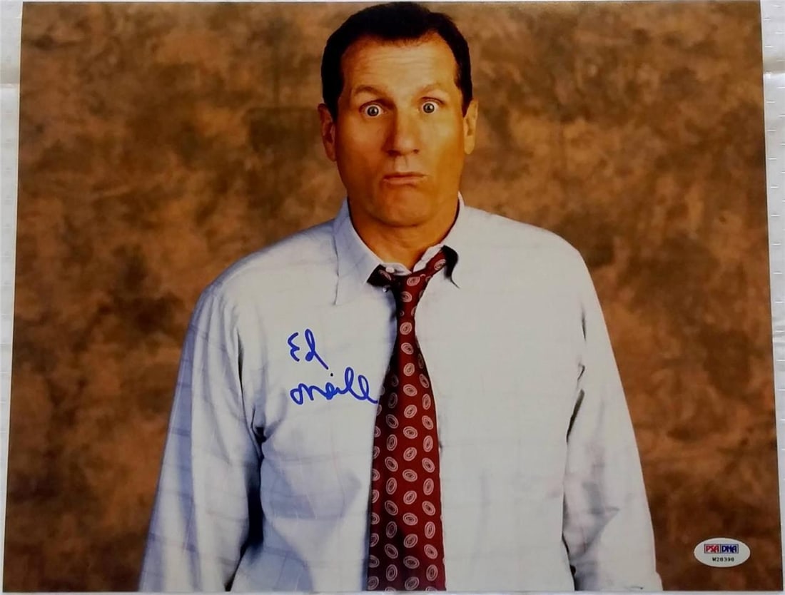 Ed O'Neill Autographed 11x14 Photograph as Al Bundy PSA/DNA Authenticated (1 of 1)