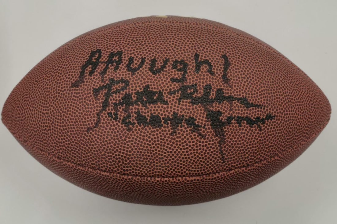 Autographed Football Signed by Peter Robbins as Charlie Brown with Official Hologram (1 of 3)