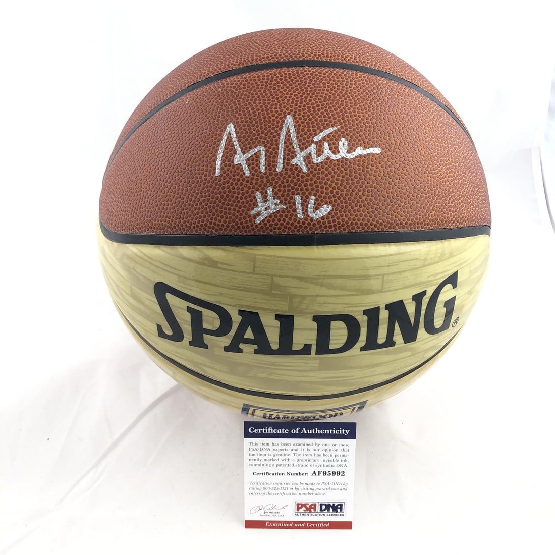 Al Attles Signed Limited Edition Spalding Basketball PSA/DNA Warriors (1 of 3)