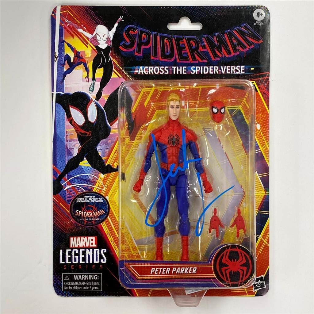 JSA authenticated Jake Johnson signed Spider-Man Legends figure (1 of 5)