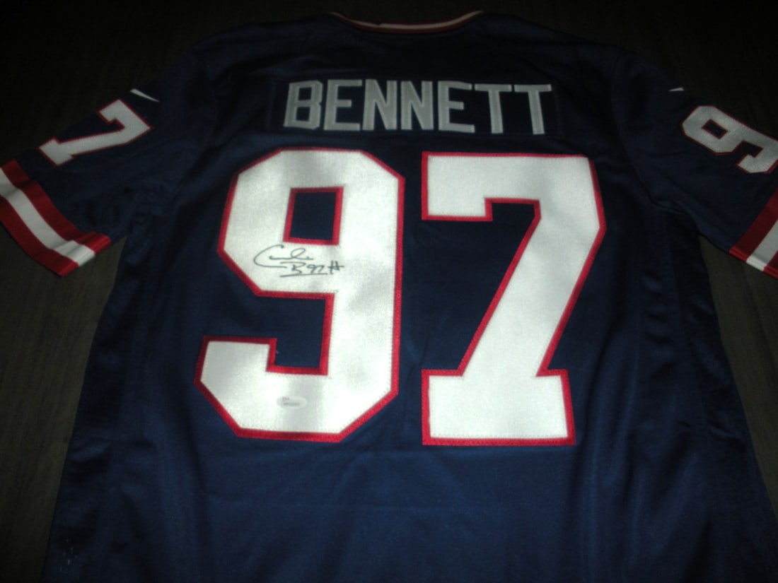 Nike Buffalo Bills Jersey Signed by Cornelius Bennett with JSA COA (1 of 2)