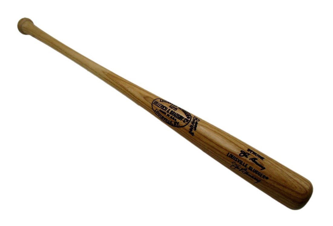Jim Bunning HOF Signed Louisville Slugger Bat Phillies JSA Authenticated (1 of 4)