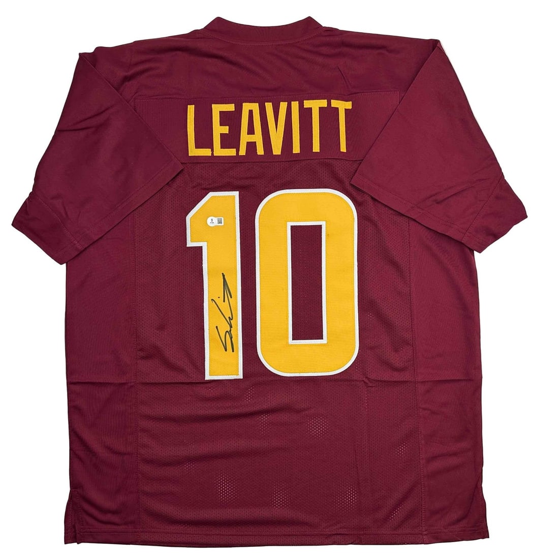 Sam Leavitt Autographed Arizona State College Jersey Beckett COA (1 of 4)