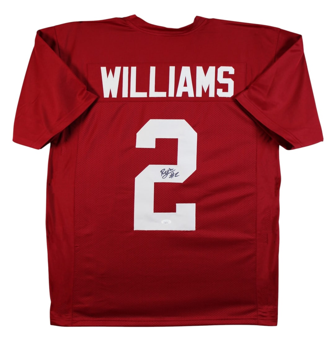 Ryan Williams Signed Alabama Crimson Tide Maroon Jersey JSA Certified: Ryan Williams Signed Alabama Crimson Tide Maroon Jersey JSA Certified Celebrate your team spirit with this authentic maroon pro-style jersey, personally signed by Ryan Williams of the Alabama Crimson 