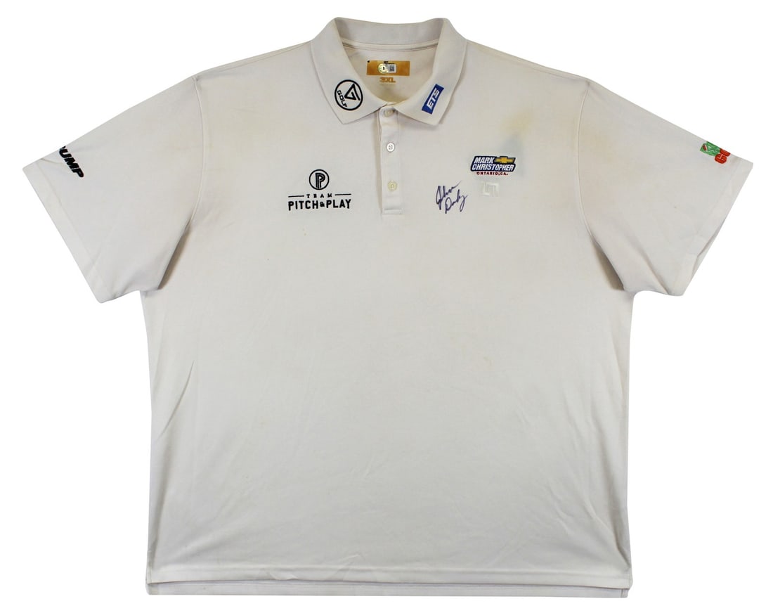 Match Worn Loudmouth Polo Signed by John Daly with Beckett Authentication (1 of 11)
