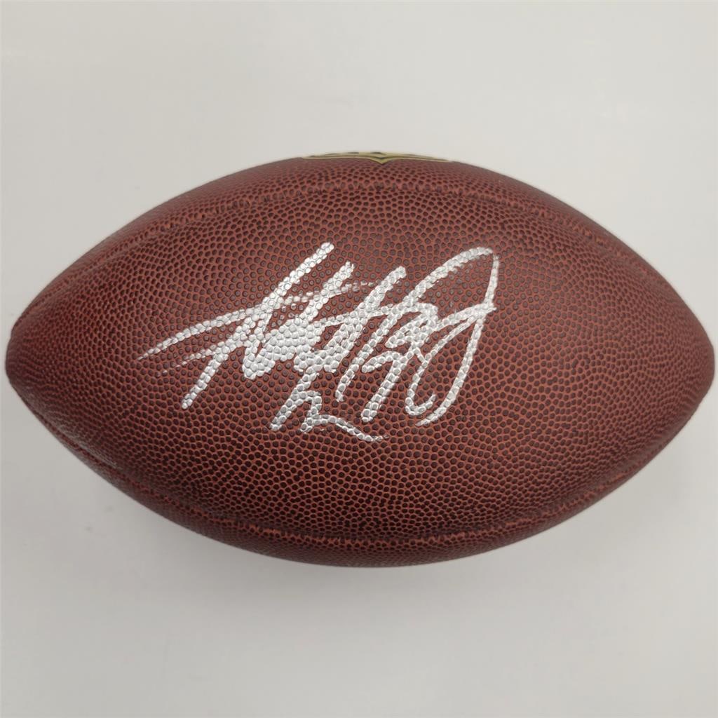 Adrian Peterson Signed NFL Football Vikings Beckett Authenticated (1 of 4)