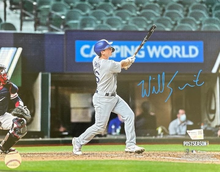 Will Smith Autographed 11x14 Photo Batting Fanatics Authentic (1 of 4)