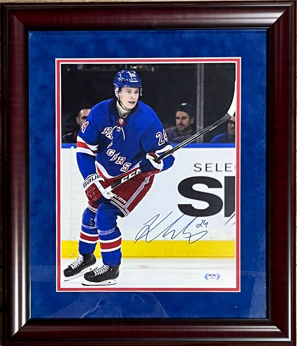 Kaapo Kakko Signed 11x14 Framed Photo Display PSA Authenticated New York Rangers (1 of 2)