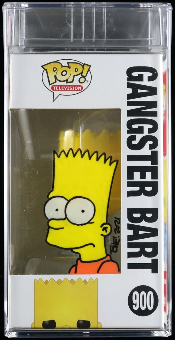 Tone Rodriguez Signed Funko Pop #900 The Simpsons PSA/DNA: Tone Rodriguez Signed Funko Pop #900 The Simpsons PSA/DNA This Funko Pop #900 features the iconic characters from The Simpsons and is signed by Tone Rodriguez. The autograph has been professionally au