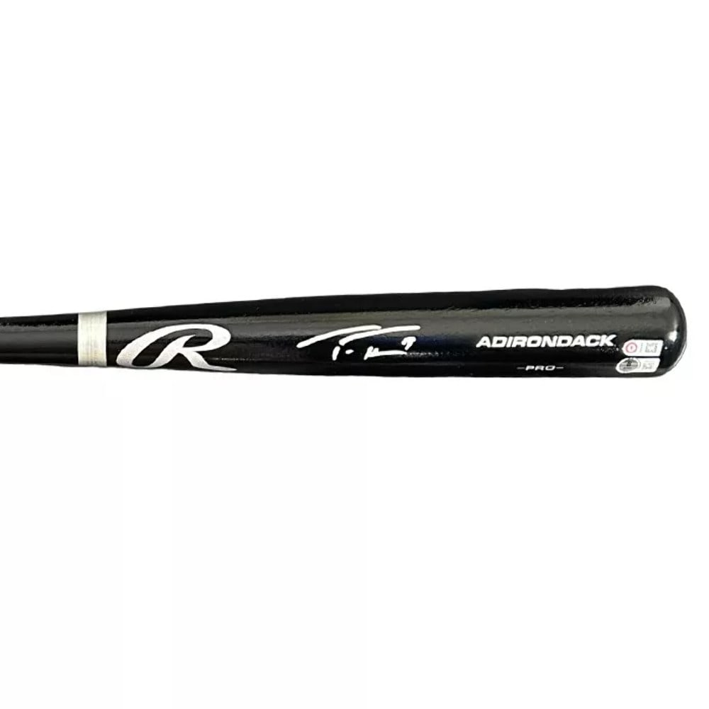 Trea Turner Autographed Black Rawlings Pro Bat JSA COA MLB: Trea Turner Autographed Black Rawlings Pro Bat JSA COA MLB This is an original autographed black Rawlings Pro baseball bat signed by MLB player Trea Turner. The bat comes with authentication provided 