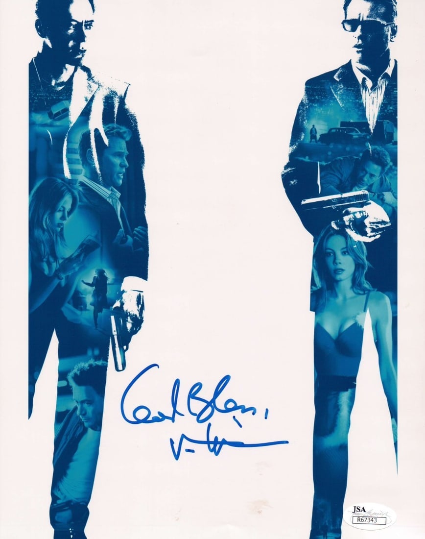 8x10 Kiss Kiss Bang Bang Photo Signed by Val Kilmer JSA Authenticated (1 of 3)