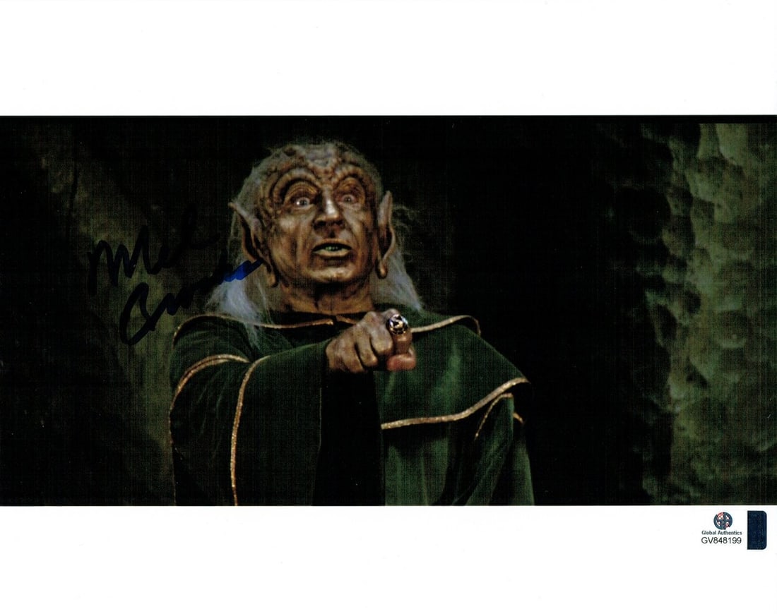 8x10 Photograph Signed by Mel Brooks as Yoda GAI Authenticated (1 of 2)