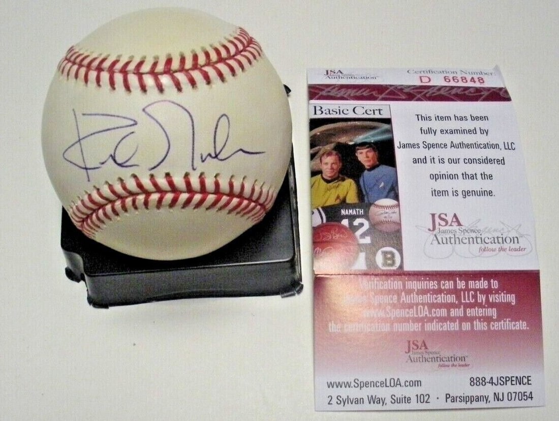 Kirk Gibson Autographed MLB Baseball with JSA COA (1 of 1)