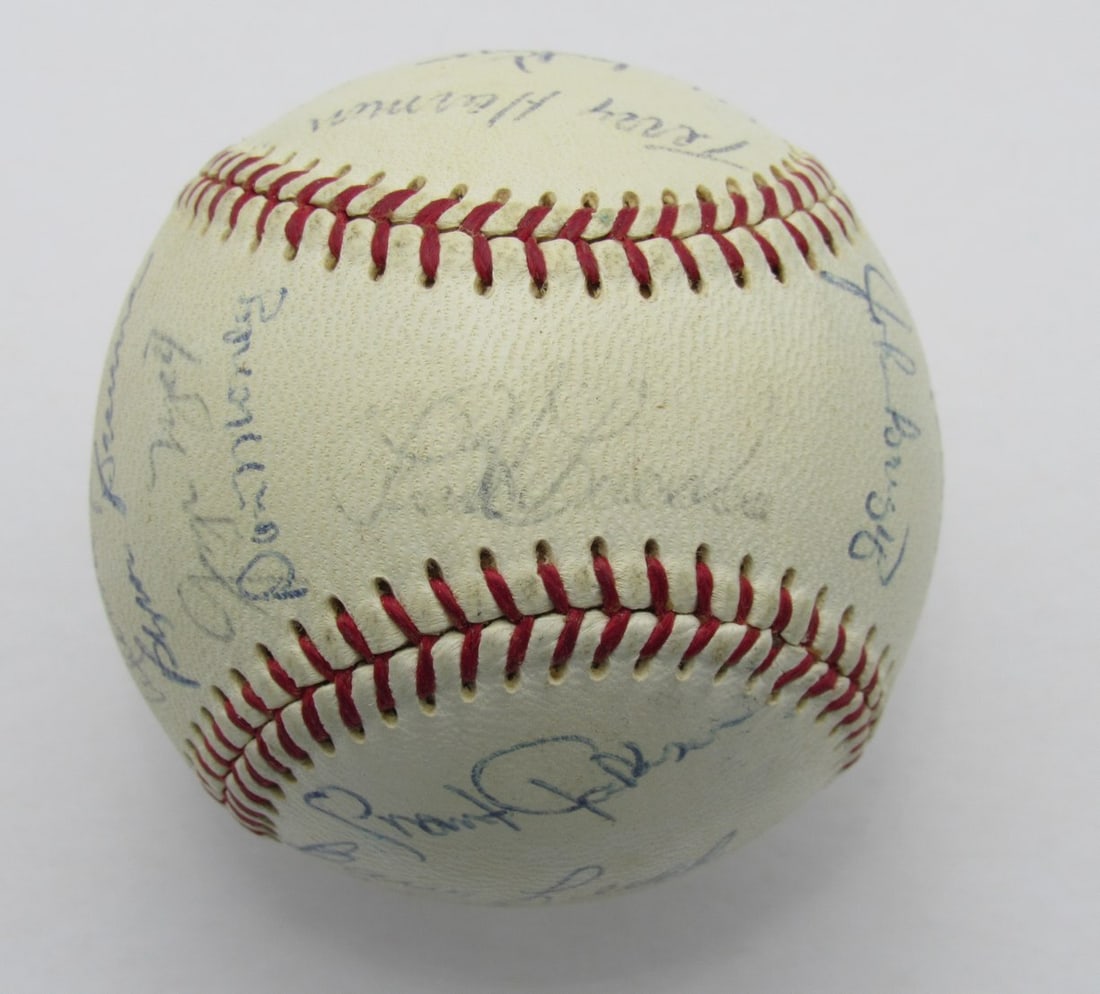 1970 Philadelphia Phillies Team Signed ONL Baseball by 23 Players (1 of 6)