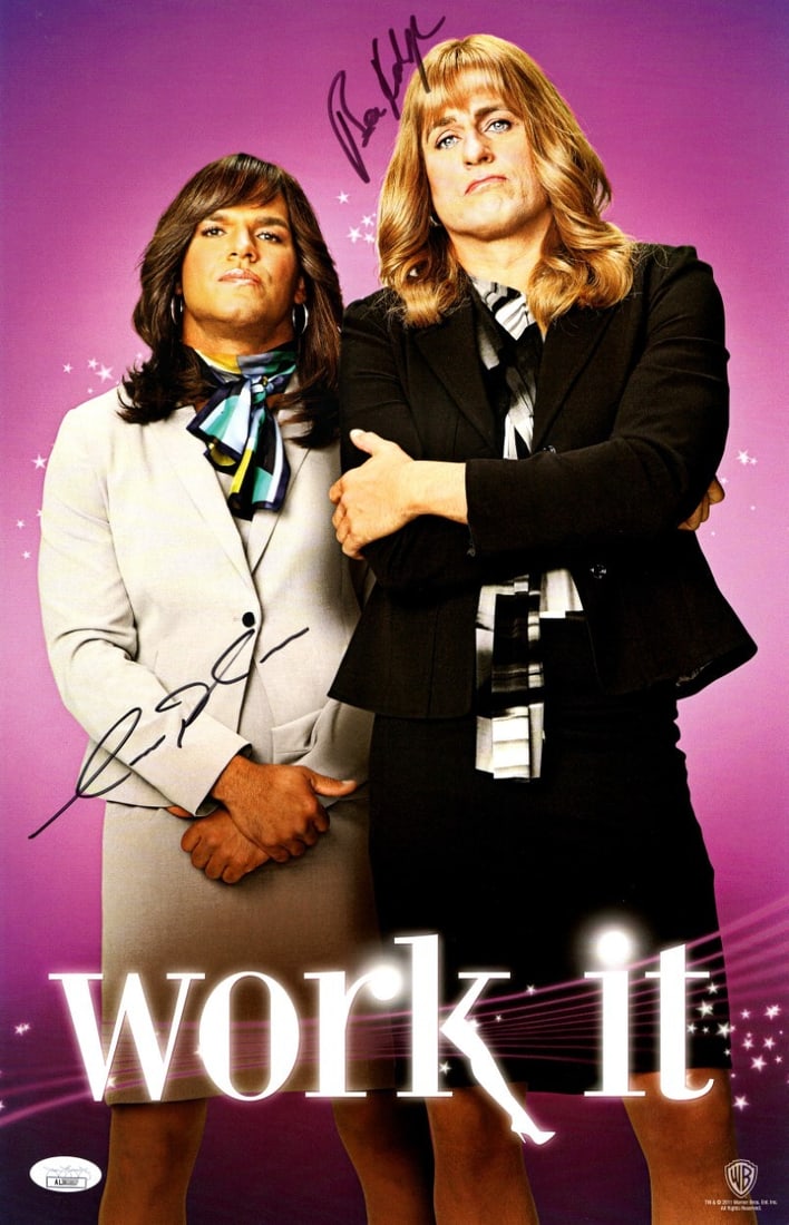 Amaury Nolasco Benjamin Koldyke Signed 11x17 Poster JSA Authenticated (1 of 2)