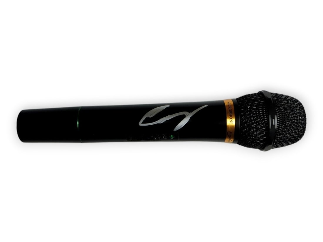 Larry Lalonde JSA Authenticated Signed Microphone Primus Guitarist: Larry Lalonde JSA Authenticated Signed Microphone Primus Guitarist This is an original microphone autographed by Larry Lalonde, the guitarist for Primus. The signature has been authenticated by James 
