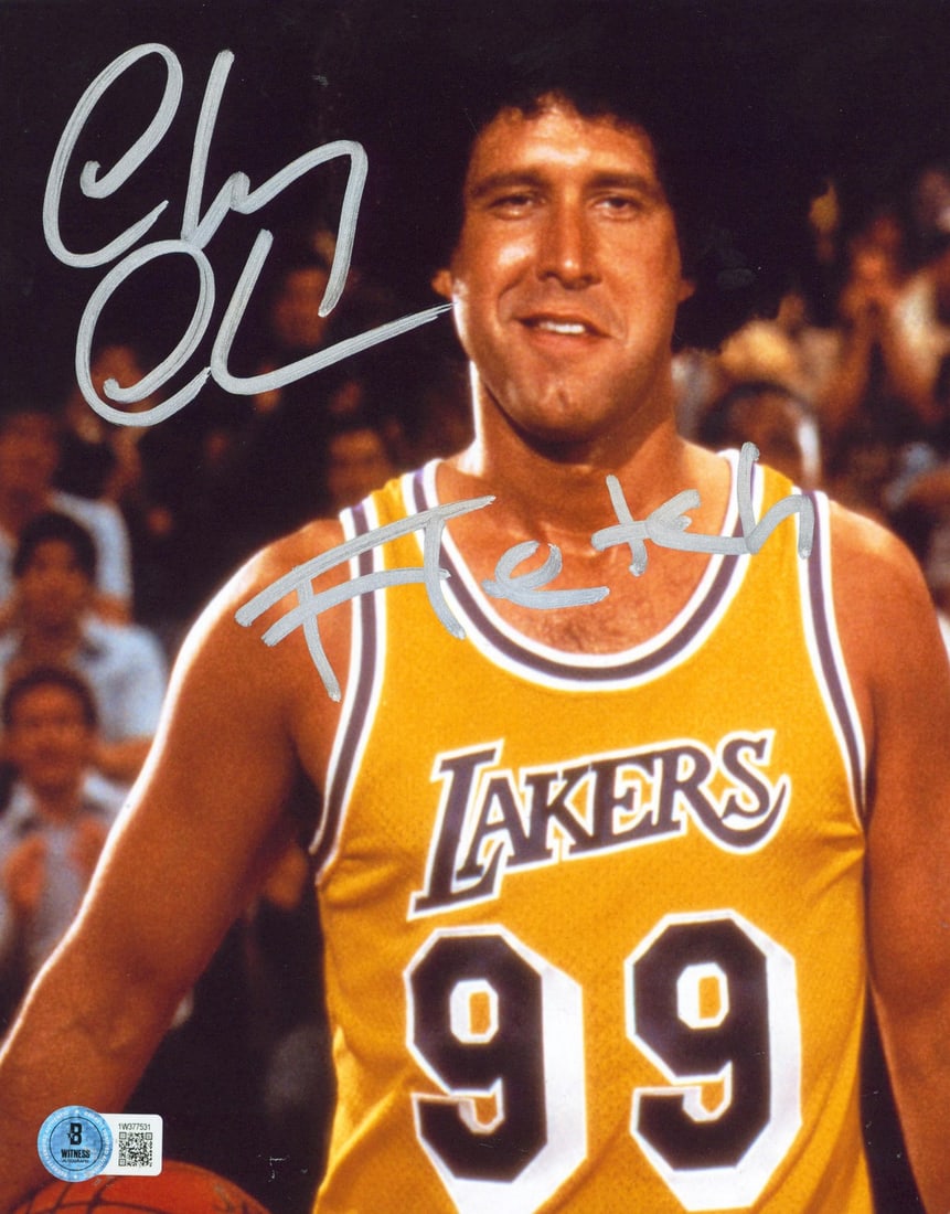 Beckett Certified Chevy Chase Signed Fletch 8x10 Photo: Beckett Certified Chevy Chase Signed Fletch 8x10 Photo This is an autographed 8x10 photograph featuring Chevy Chase as "Fletch." The photo includes the inscription "Fletch" and has been personally sig