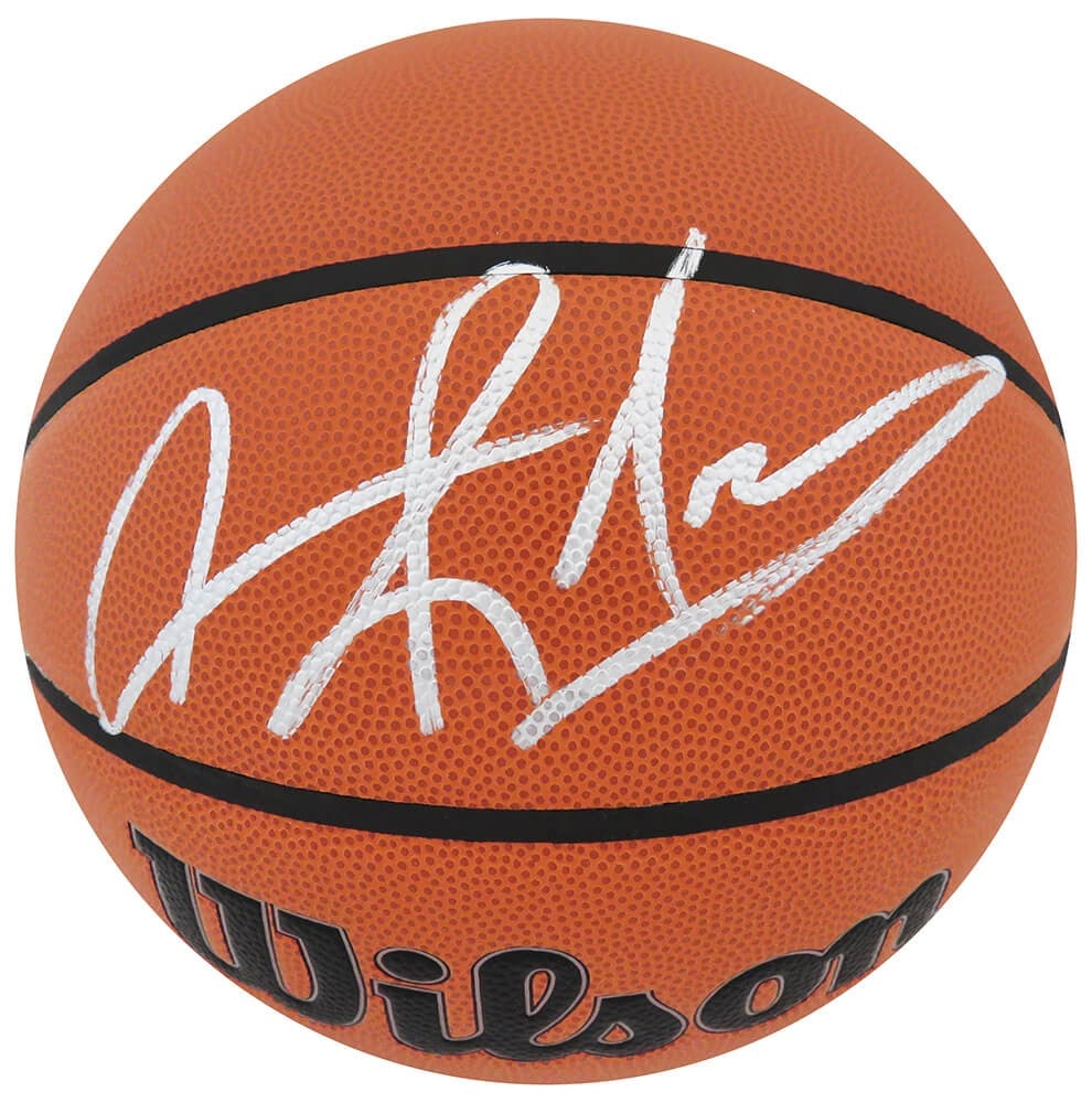 Dennis Rodman Signed Wilson I/O NBA Basketball with COA (1 of 1)
