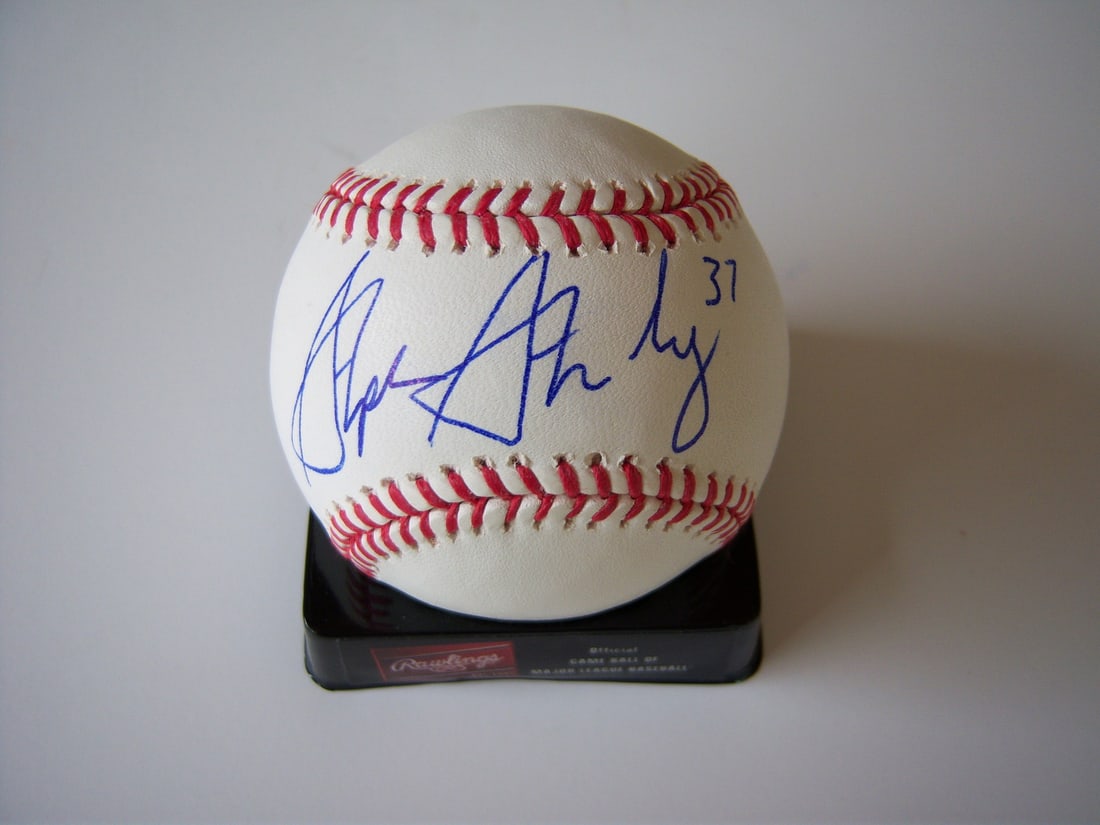 Stephen Strasburg Autographed Baseball With JSA Full Letter Washington Nationals: Stephen Strasburg Autographed Baseball With JSA Full Letter Washington Nationals This is an original baseball signed by Stephen Strasburg of the Washington Nationals. The item comes with a full letter
