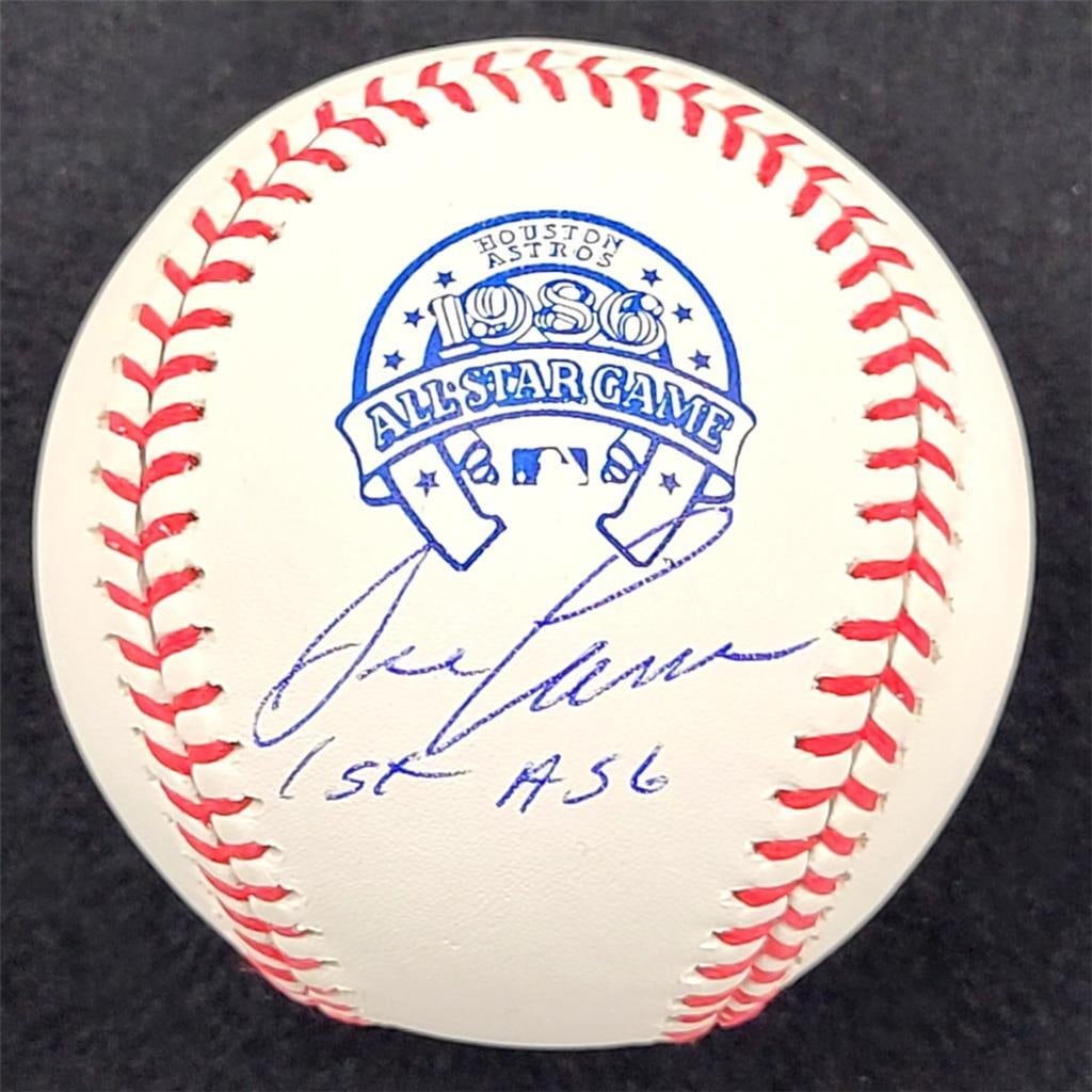 Jose Canseco Signed Baseball 1986 ASG BAS Authenticated Oakland Athletics: Jose Canseco Signed Baseball 1986 ASG BAS Authenticated Oakland Athletics Celebrate the legacy of baseball with this authentic Jose Canseco signed baseball commemorating the 1986 All-Star Game. This o