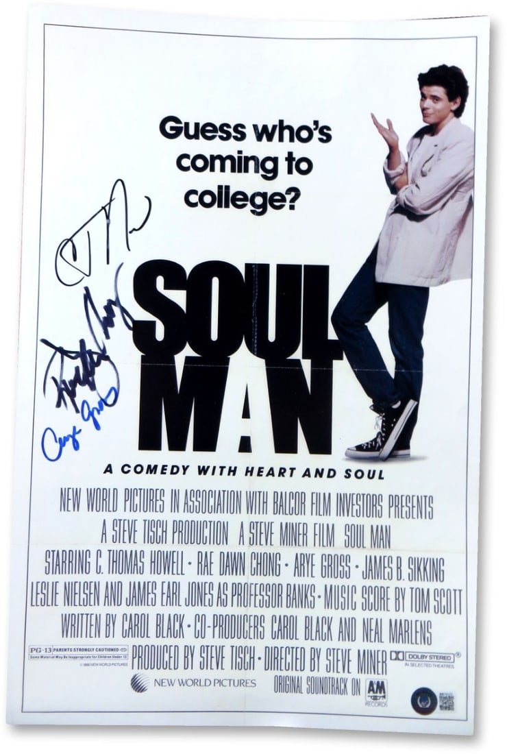 Soul Man 11x17 Photograph Signed by Howell Chong Gross Beckett Authenticated (1 of 4)