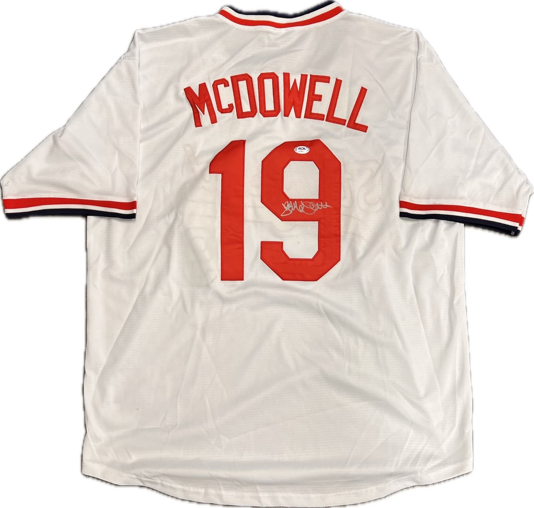 Jack McDowell Autographed Jersey PSA/DNA Stanford Cardinals Basketball: Jack McDowell Autographed Jersey PSA/DNA Stanford Cardinals Basketball This original stitched jersey is autographed by Jack McDowell, the former player for the Stanford Cardinals. The signature has be