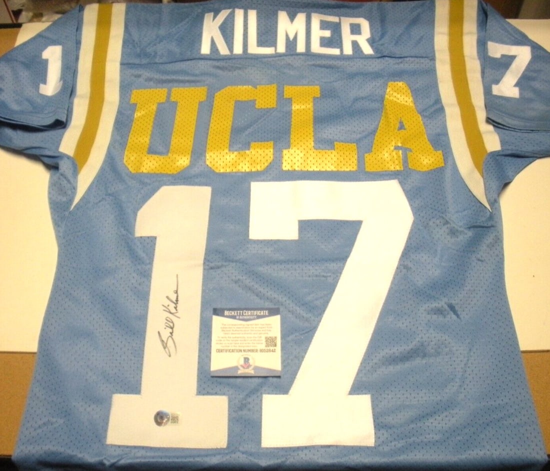 Billy Kilmer Autographed UCLA Bruins Football Jersey with Beckett COA (1 of 2)