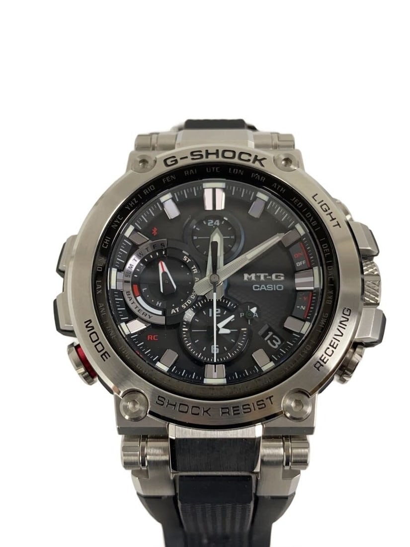 Casio G Shock MTG B1000 1AJF Silver Men's Wristwatch: Casio G Shock MTG B1000 1AJF Silver Men's Wristwatch This is a Casio G-SHOCK MTG-B1000-1AJF men's wristwatch from Japan. The watch features a silver case with a robust design and a matching band. It i