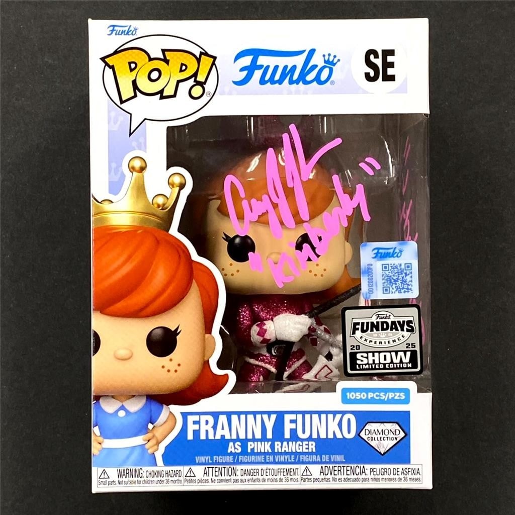 Amy Jo Johnson signed Funko Franny Pink Power Ranger LE 1050 SWAU (1 of 7)