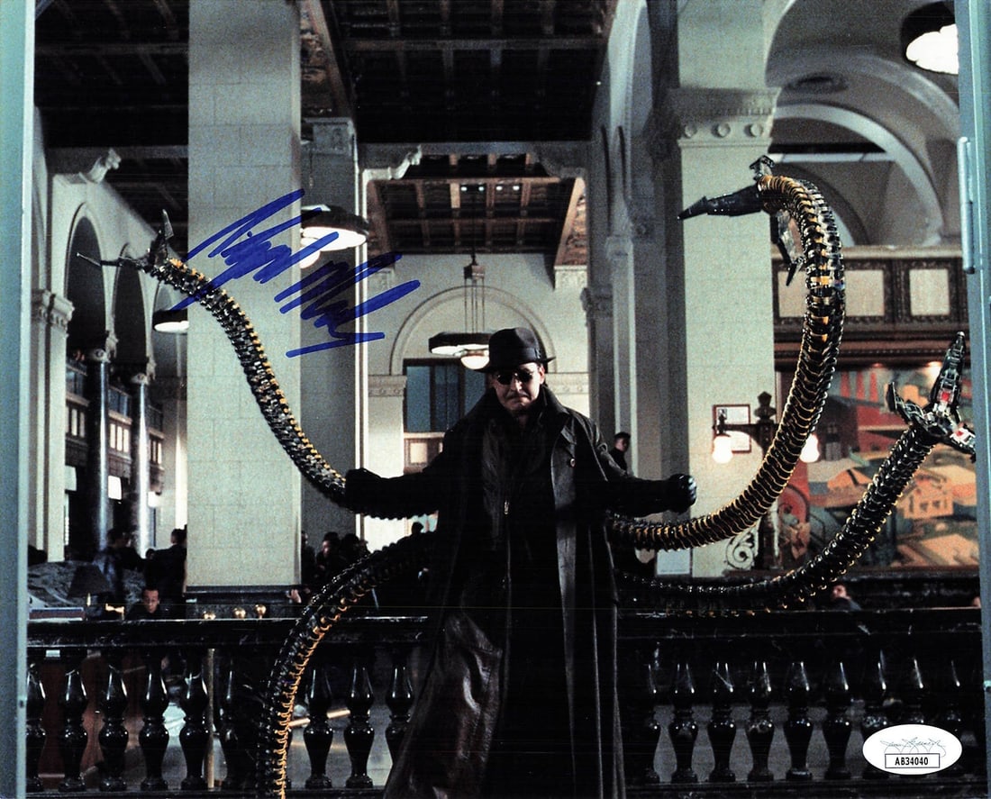 Alfred Molina 8x10 Signed Photo JSA Authenticated: Alfred Molina 8x10 Signed Photo JSA Authenticated This is a professionally printed 8x10 photograph signed by Alfred Molina. The autograph has been authenticated by a team of experts at JSA, ensuring i
