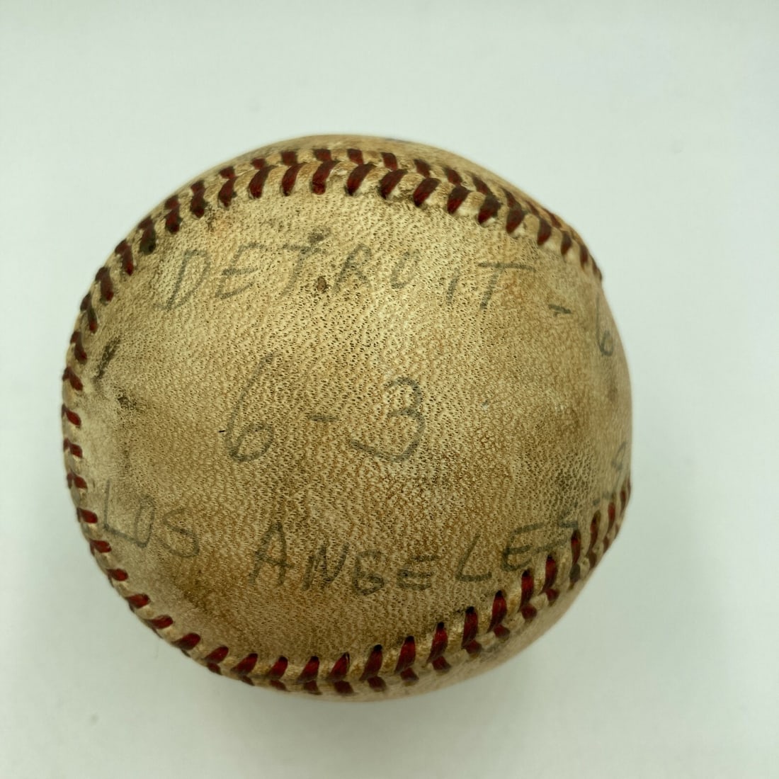 Mickey Lolich Signed Game Used Baseball Win 53 Beckett COA (1 of 9)