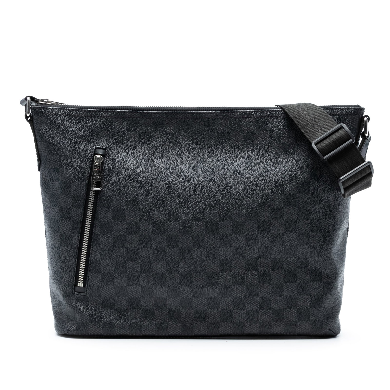 Louis Vuitton Damier Graphite Mick MM Black Canvas Bag (1 of 7)