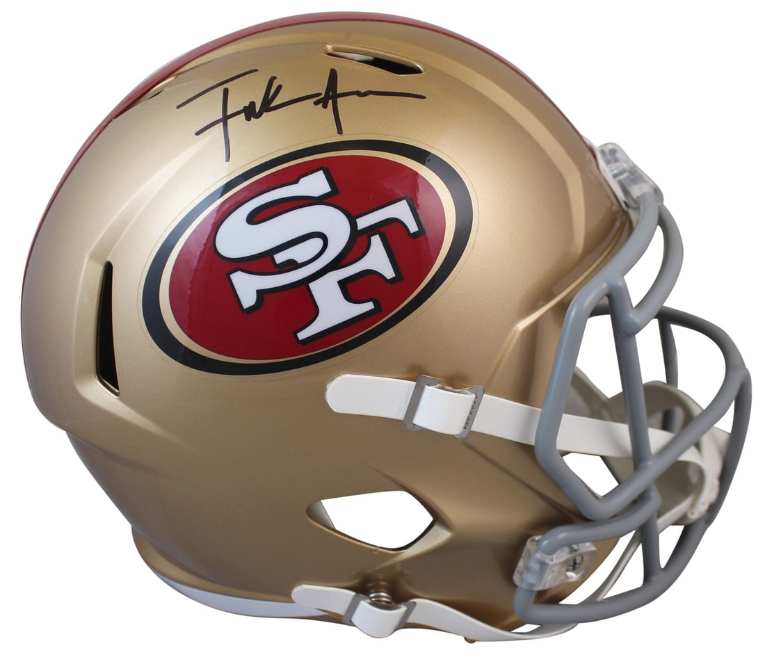 Frank Gore Signed Full Size Speed Helmet San Francisco 49ers BAS Authenticated (1 of 7)