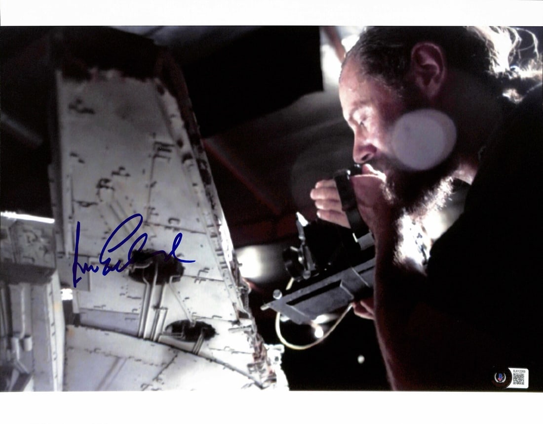 Millennium Falcon 11x14 Photo Signed by Jonathan Erland Beckett Authenticated: Millennium Falcon 11x14 Photo Signed by Jonathan Erland Beckett Authenticated This is an 11x14 photograph of the Millennium Falcon from Star Wars, personally signed in blue permanent marker by Jonatha