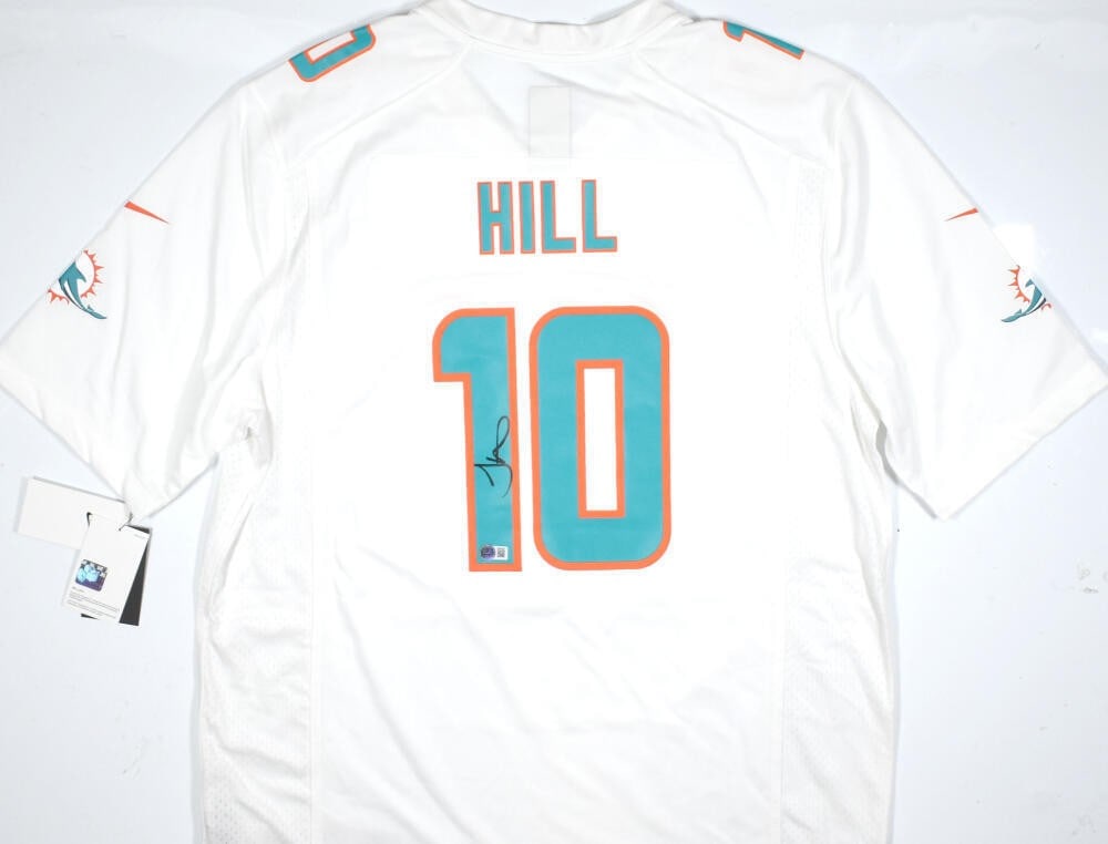 Tyreek Hill Signed Miami Dolphins Nike Jersey Beckett Authenticated (1 of 9)