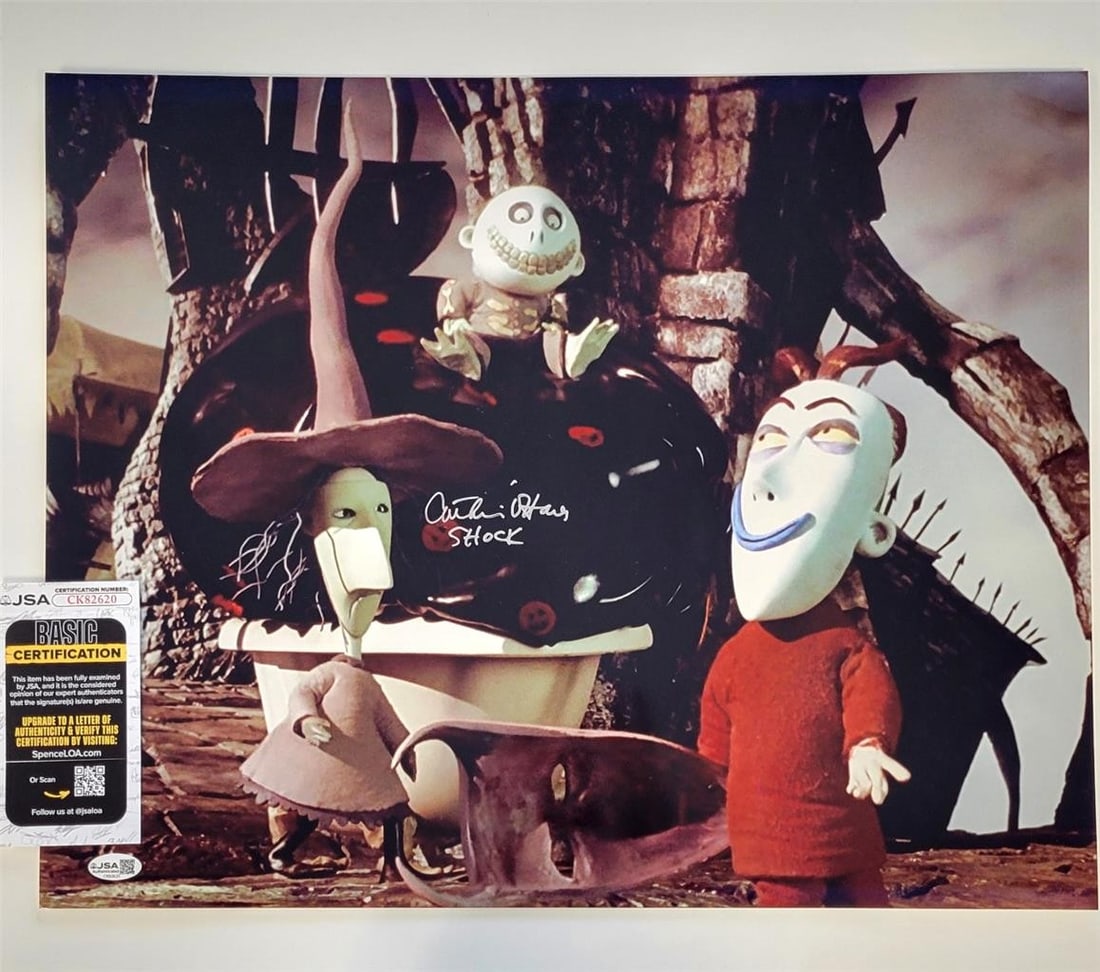 Catherine O'Hara Autographed 16x20 Nightmare Before Christmas Photo JSA Authenticated (1 of 3)