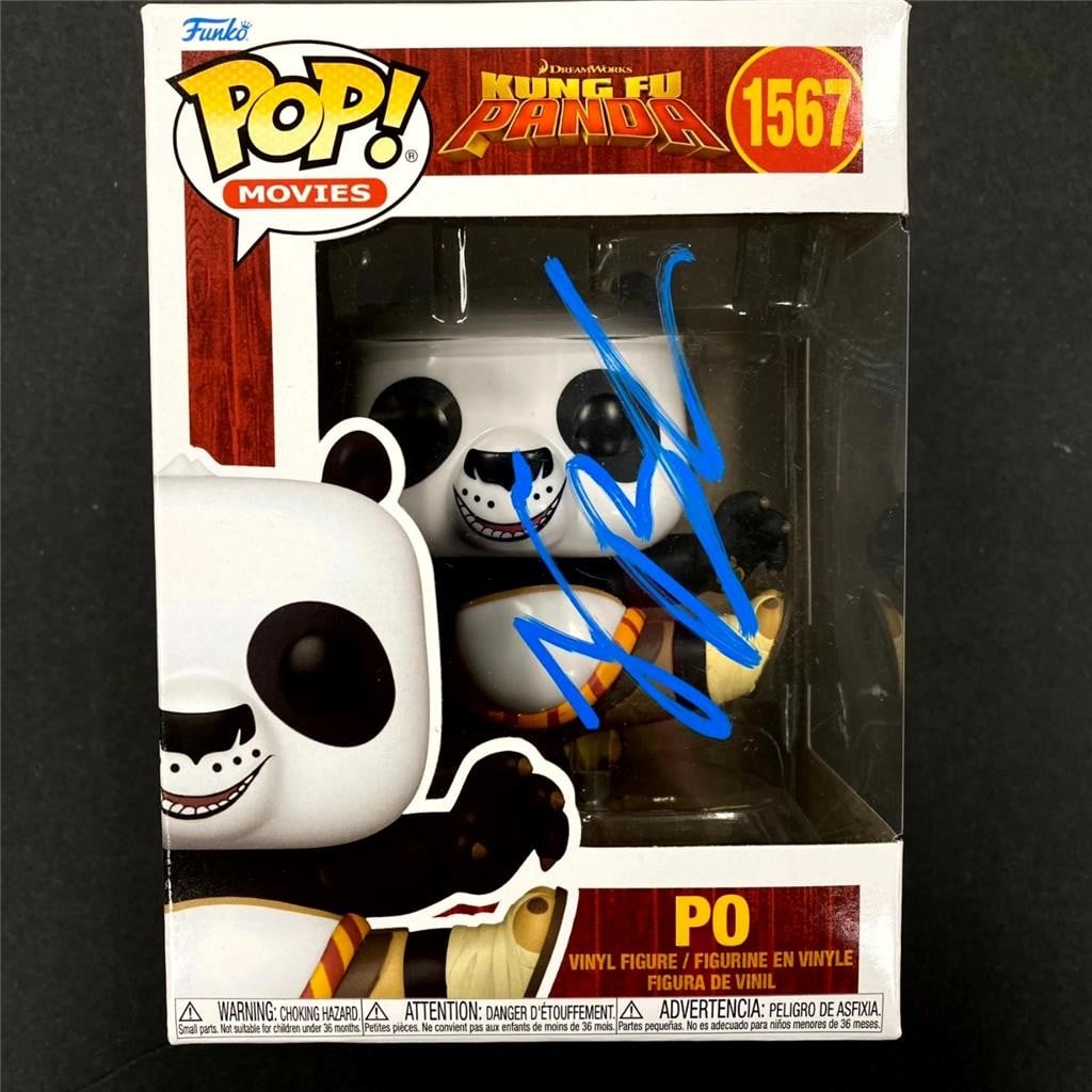 Beckett authenticated Jack Black autographed Po Funko Pop 1567 (1 of 8)