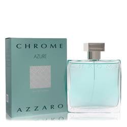 Chrome Azure Eau De Toilette Spray By Azzaro: Chrome Azure Eau De Toilette Spray By Azzaro Chrome Azure Cologne by Azzaro Size: 3.4 oz Eau De Toilette Spray Additional images available upon request. PLEASE NOTE: Framed, Large, or heavy items do