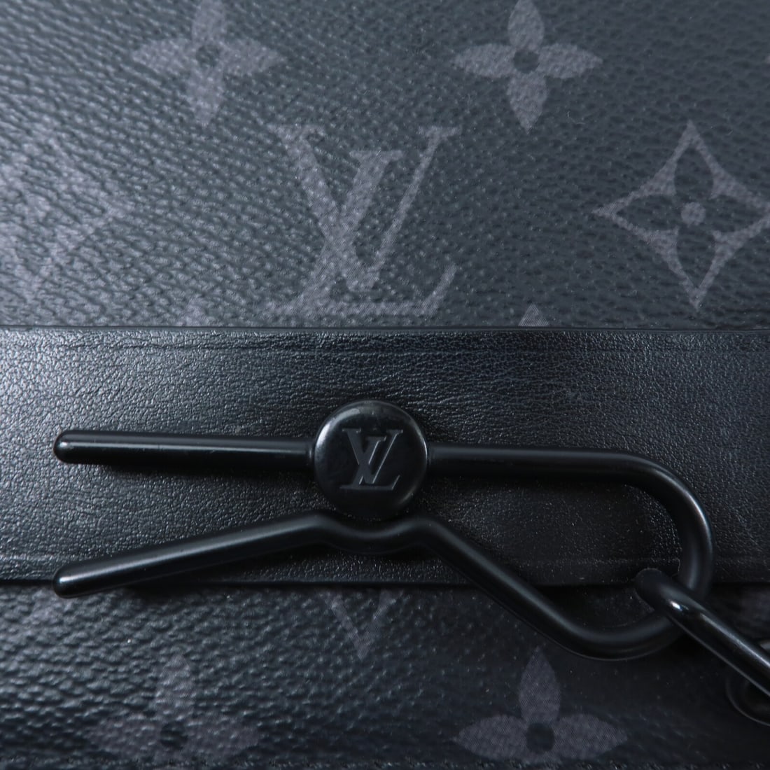 Louis Vuitton Steamer Monogram Eclipse Black Shoulder Bag M45585 - 7