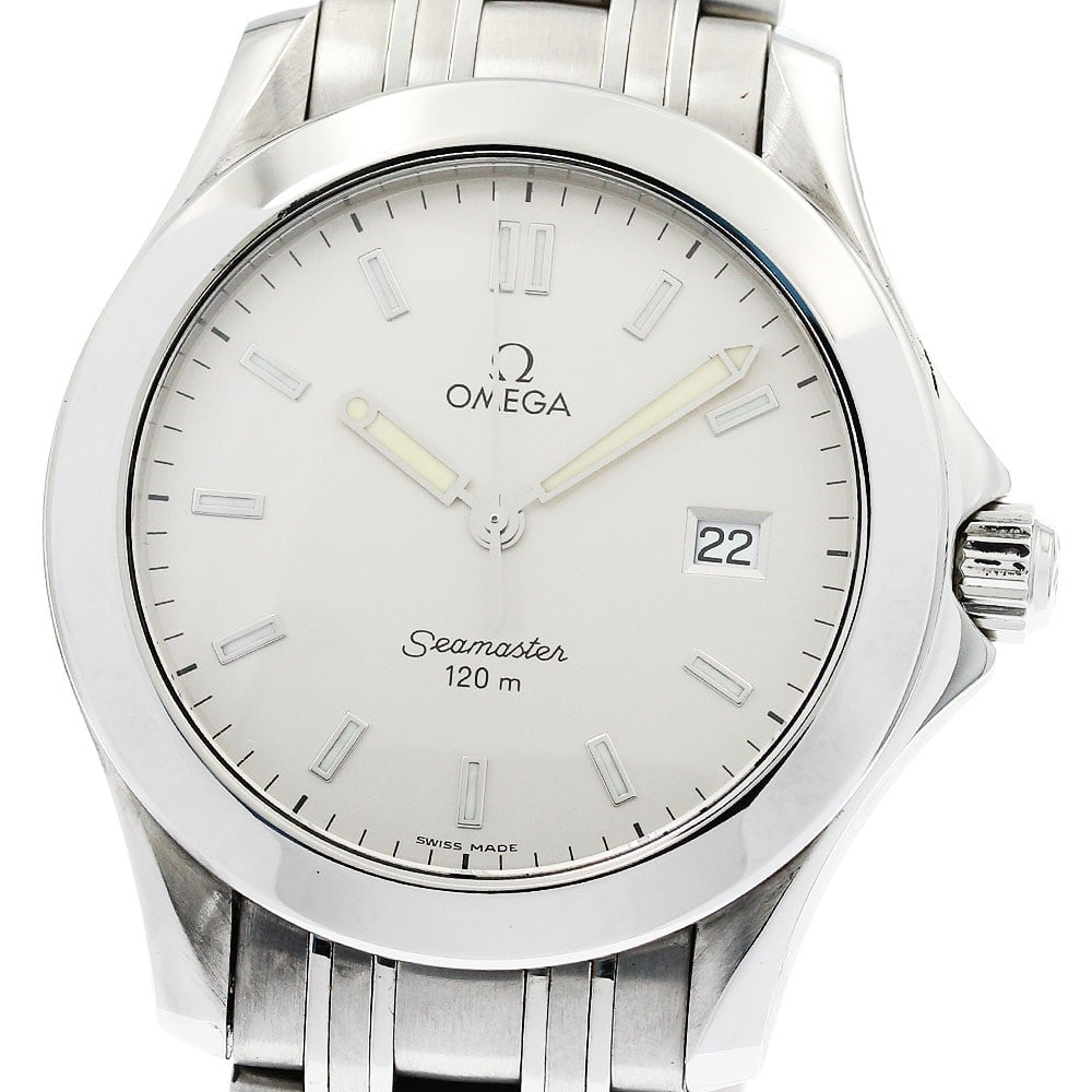 Omega Seamaster 120 Quartz Date Steel Men's Wristwatch (1 of 6)