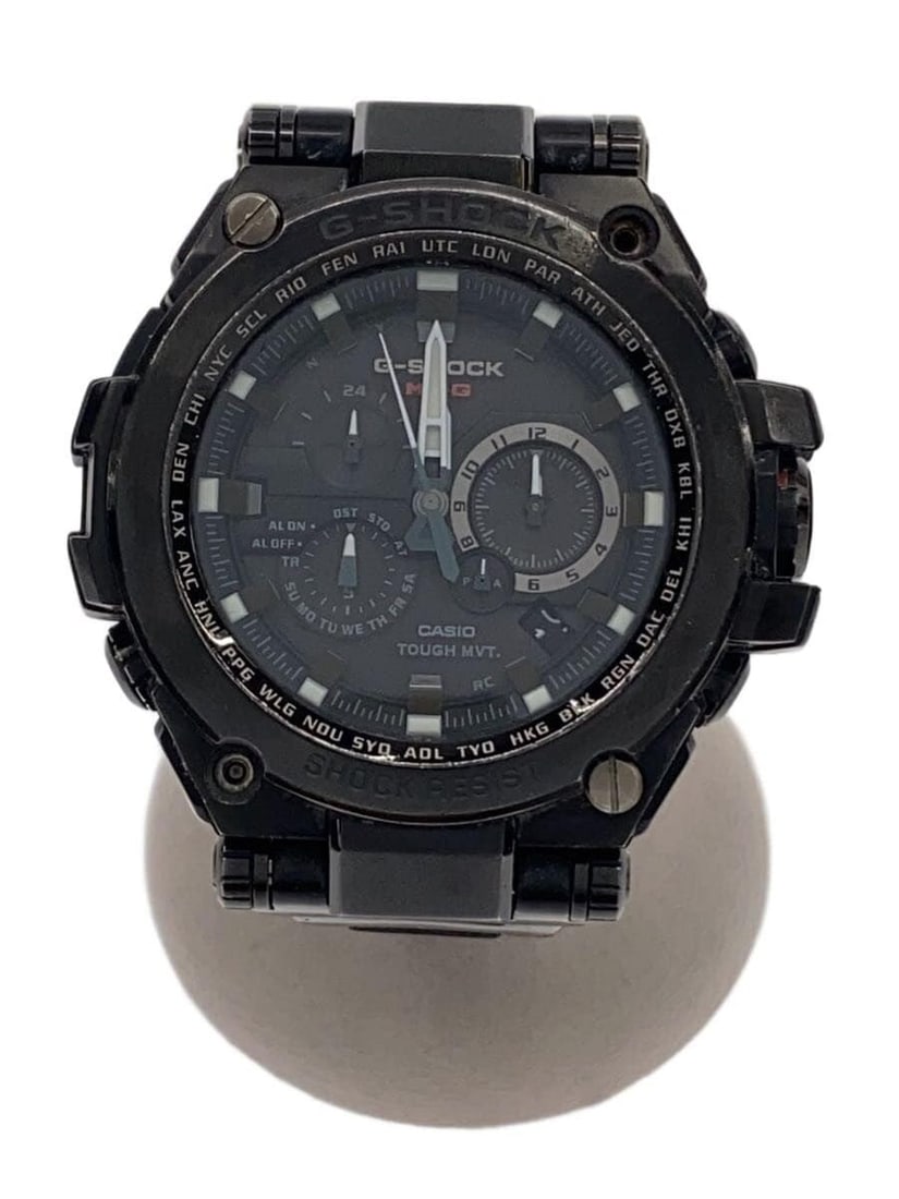 Casio G Shock MTG S1000BD 1AJF Black Men's Wristwatch: Casio G Shock MTG S1000BD 1AJF Black Men's Wristwatch This is a Casio G-SHOCK MTG-S1000BD-1AJF men's wristwatch featuring a black case and band. The watch is pre-owned and graded as B, showing slight 