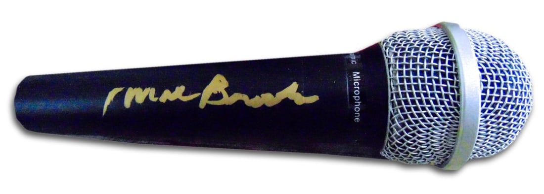 Mel Brooks Autographed Microphone JSA Certified Original: Mel Brooks Autographed Microphone JSA Certified Original This unique item features a microphone signed by the legendary filmmaker Mel Brooks. The autograph has been authenticated by James Spence Authe