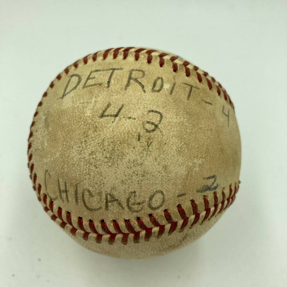 Mickey Lolich Game Used Baseball Signed COA Beckett Career Win 155 (1 of 7)