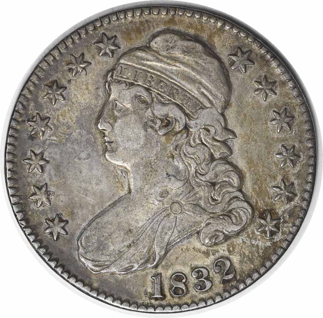 1832 Bust Half Dollar Small Letters Choice EF Uncertified (1 of 2)