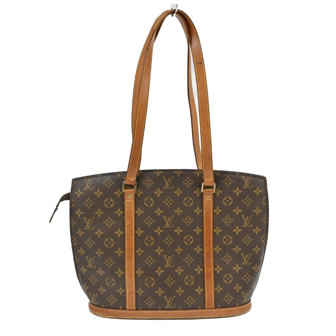 Louis Vuitton Babylone Monogram Canvas Large Tote Handbag Brown M51102: Louis Vuitton Babylone Monogram Canvas Large Tote Handbag Brown M51102 The Louis Vuitton Babylone Hand Tote Bag features the signature monogram canvas leather and a spacious large size. Designed with 