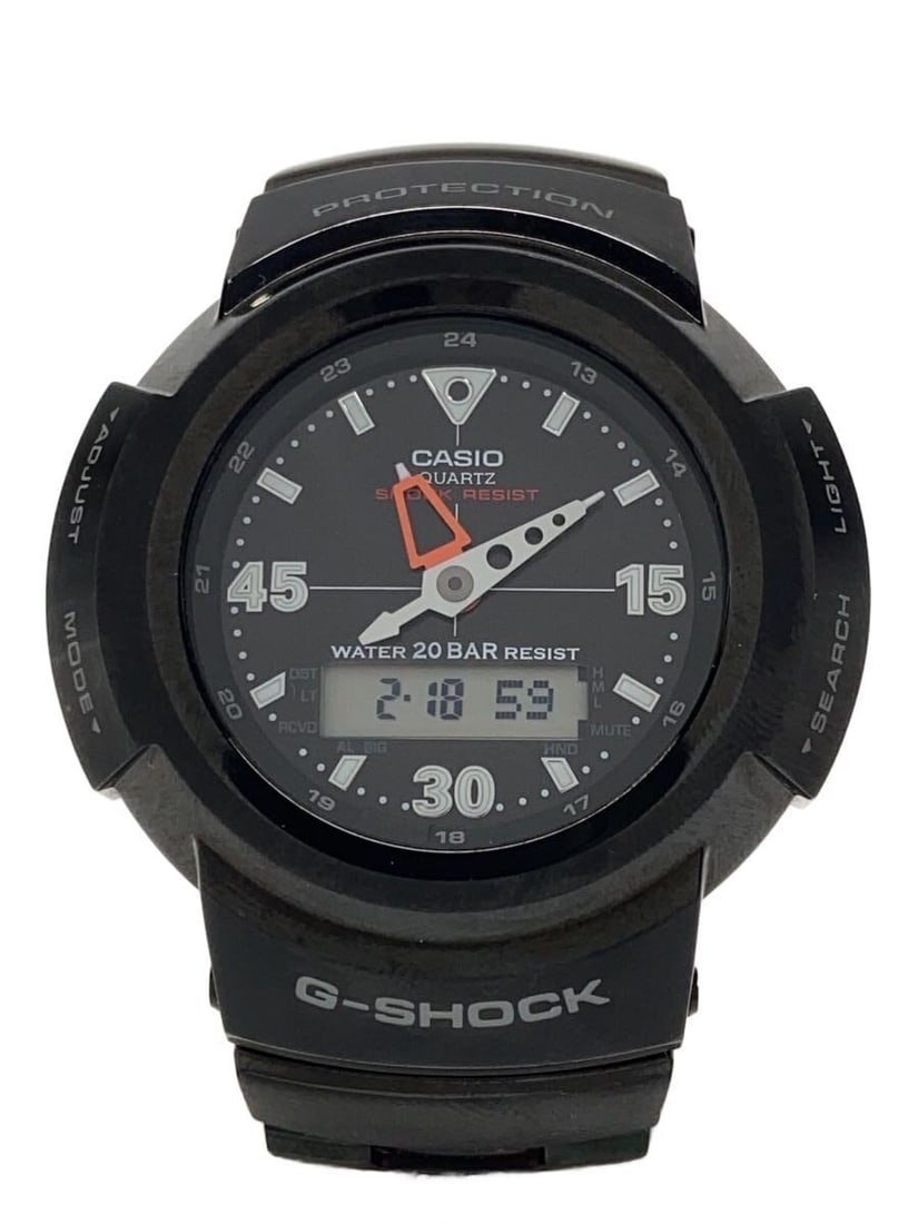 Casio G Shock AWM 500 Black Stainless Steel Wristwatch: Casio G Shock AWM 500 Black Stainless Steel Wristwatch This CASIO G-SHOCK Quartz AWM-500 men's wristwatch features a durable stainless steel construction with a black finish. Designed in Japan, it off